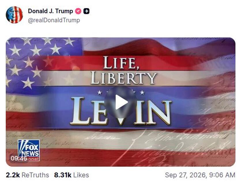 视频 · 福克斯《Life, Liberty & Levin》片头