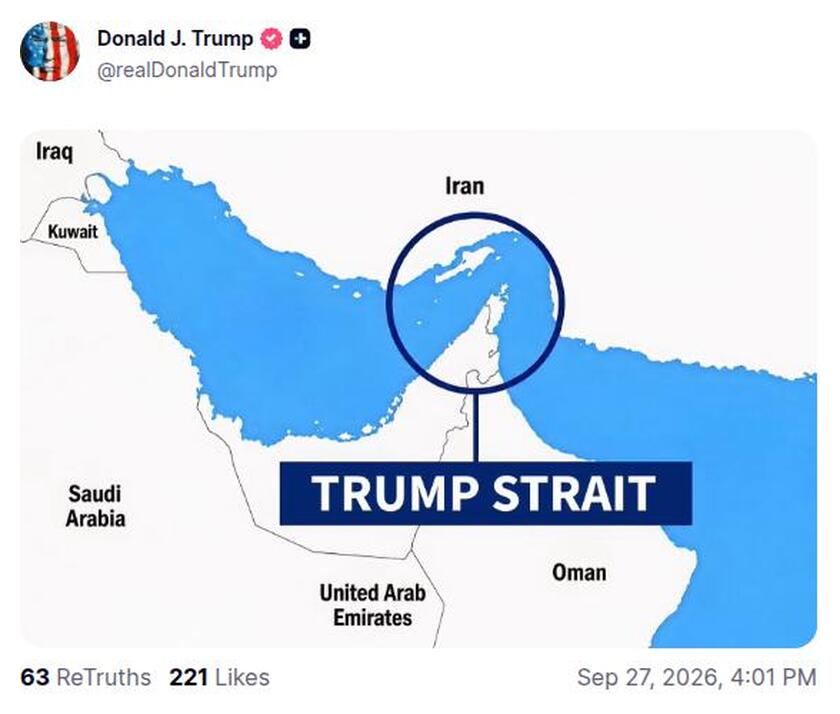 图 · 「TRUMP STRAIT」海峡地图